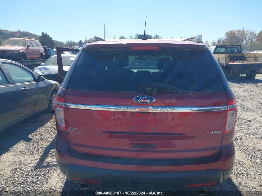 2013 Ford Explorer Xlt VIN: 1FM5K8D81DGA27800 Lot: 40583187