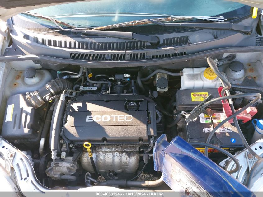 2009 Chevrolet Aveo Lt VIN: KL1TD56E29B635084 Lot: 40583246