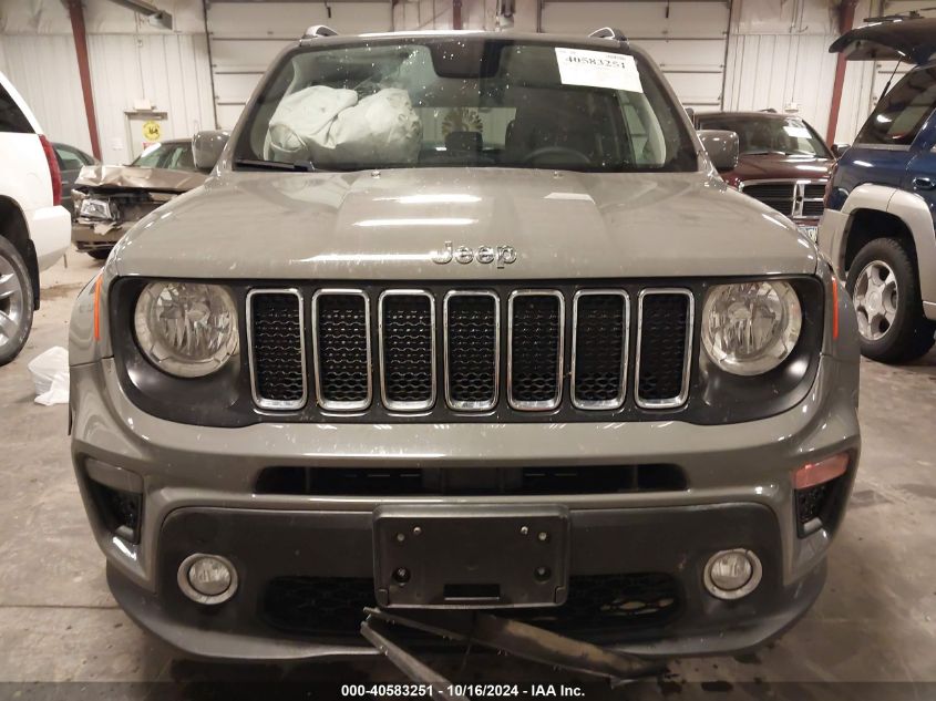 2020 Jeep Renegade Latitude Fwd VIN: ZACNJABB4LPL27102 Lot: 40583251