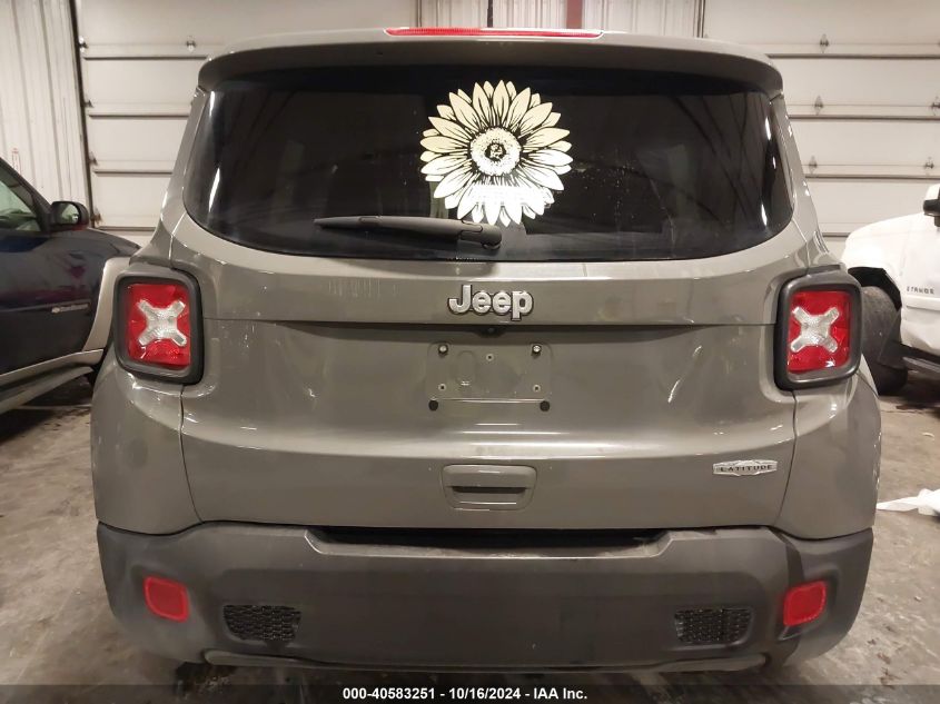 2020 Jeep Renegade Latitude Fwd VIN: ZACNJABB4LPL27102 Lot: 40583251