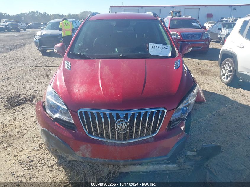 2014 Buick Encore Leather VIN: KL4CJCSB5EB783848 Lot: 40583256