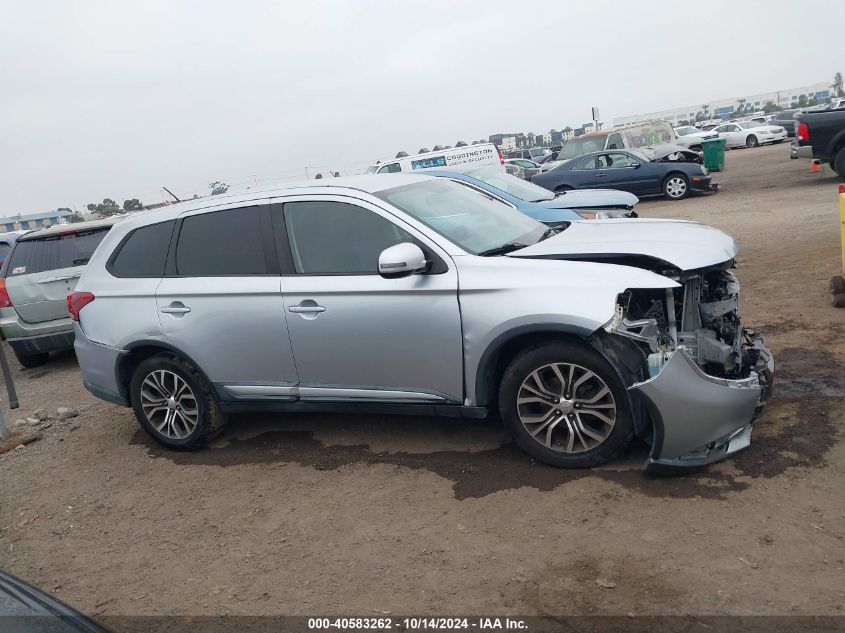 2016 Mitsubishi Outlander Se VIN: JA4AD3A30GZ016878 Lot: 40583262