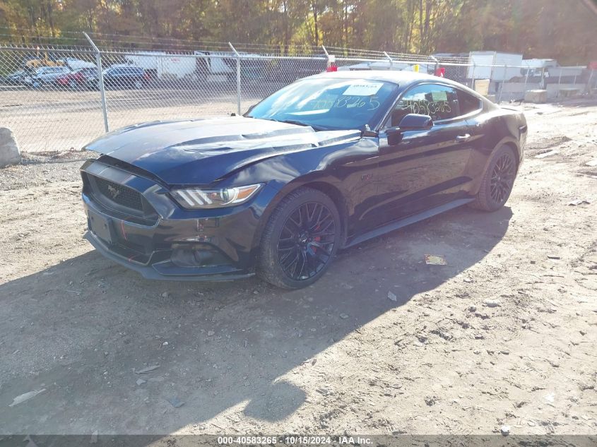 2017 Ford Mustang Gt VIN: 1FA6P8CF1H5238948 Lot: 40583265