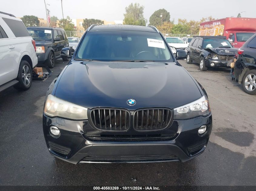 2017 BMW X3 Sdrive28I VIN: 5UXWZ7C36H0V93114 Lot: 40583269