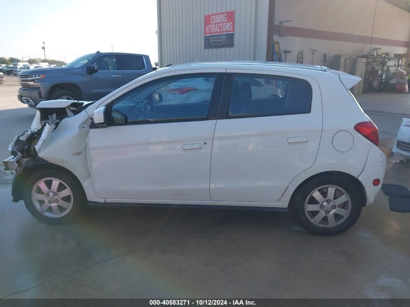 2014 Mitsubishi Mirage Es VIN: ML32A4HJ7EH023992 Lot: 40583271