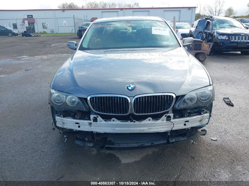 2006 BMW 750Li VIN: WBAHN83576DT33918 Lot: 40583307