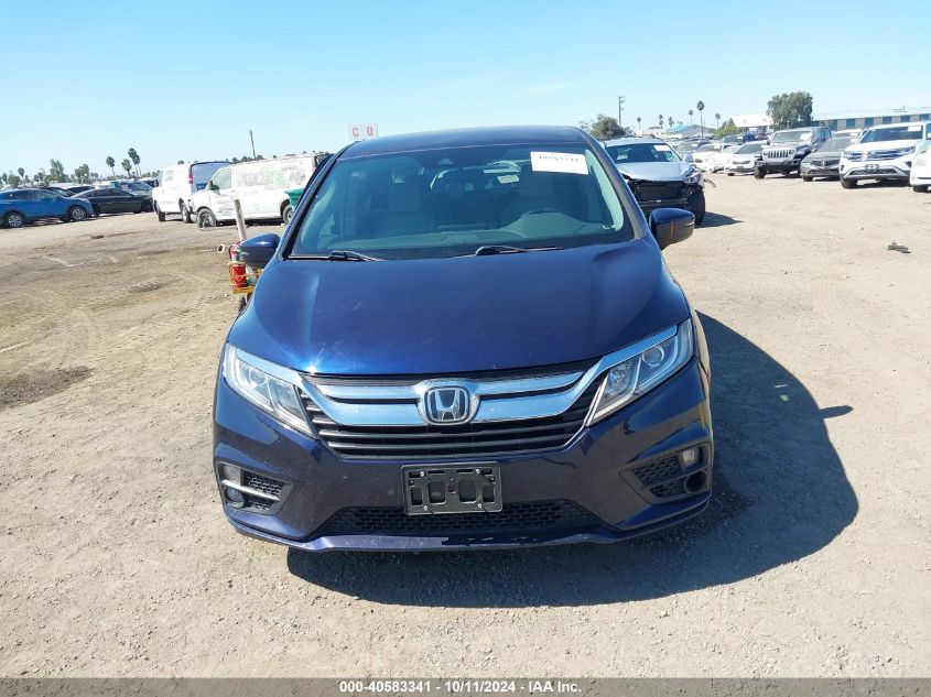 2018 Honda Odyssey Ex VIN: 5FNRL6H53JB080091 Lot: 40583341