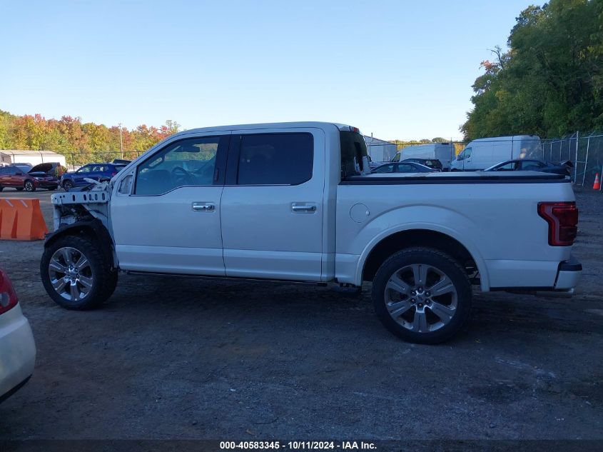 1FTEW1EG1HFC31255 2017 Ford F-150 Limited