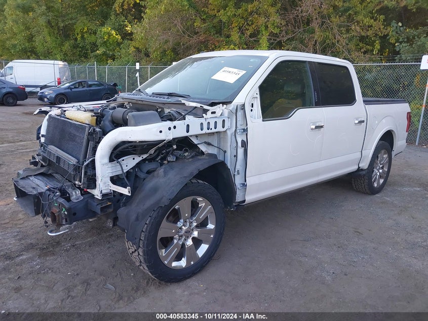 2017 FORD F-150 VIN: 1FTEW1EG1HFC31255