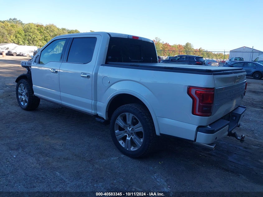 2017 FORD F-150 VIN: 1FTEW1EG1HFC31255