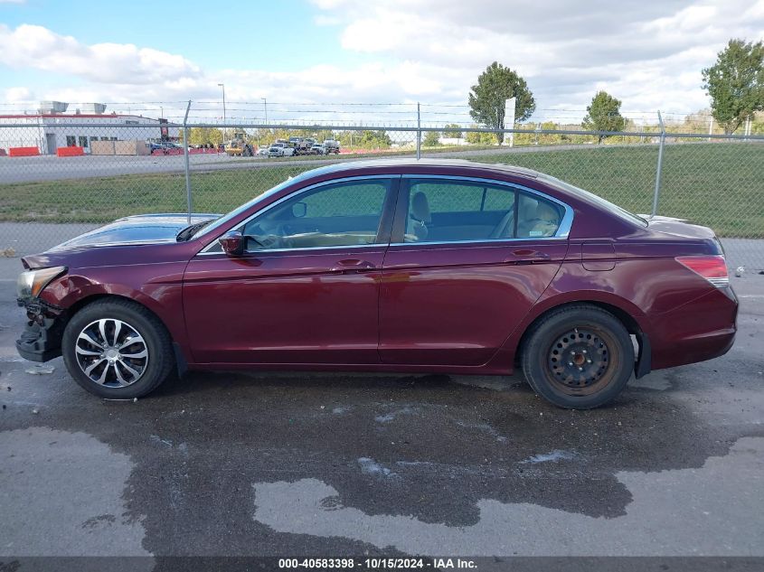 2009 Honda Accord 2.4 Lx VIN: 1HGCP26359A052416 Lot: 40583398