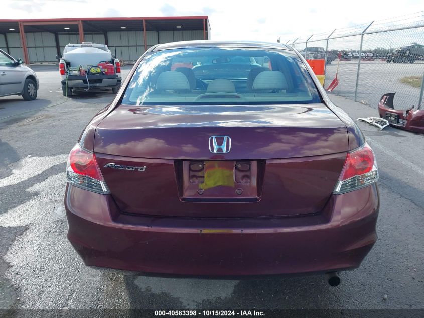 2009 Honda Accord 2.4 Lx VIN: 1HGCP26359A052416 Lot: 40583398