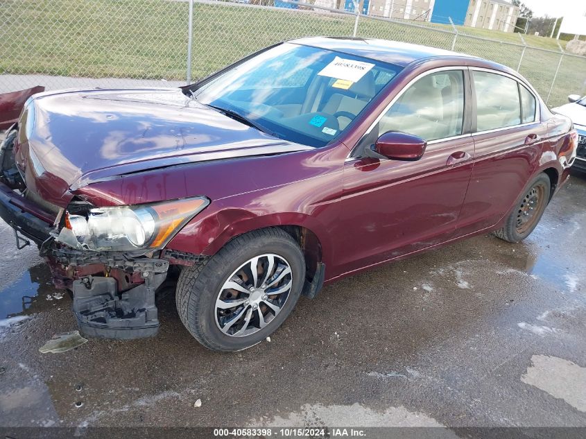 2009 Honda Accord 2.4 Lx VIN: 1HGCP26359A052416 Lot: 40583398