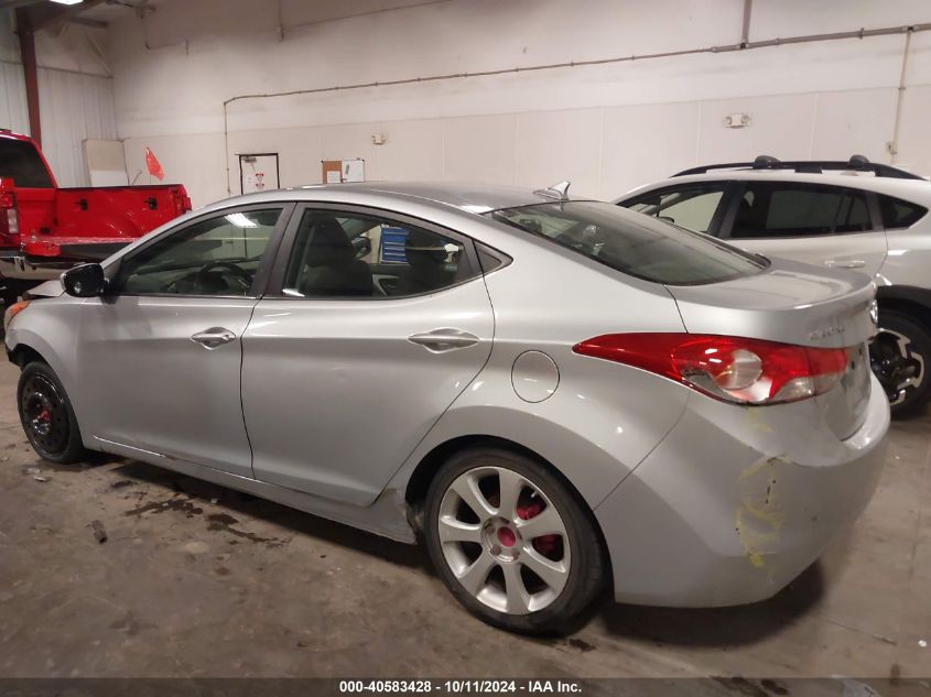 5NPDH4AE9CH092292 2012 Hyundai Elantra Limited