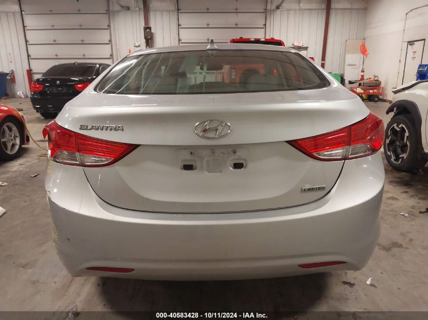 5NPDH4AE9CH092292 2012 Hyundai Elantra Limited