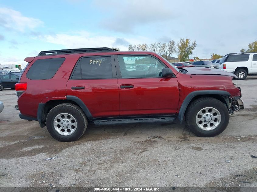 2011 Toyota 4Runner Trail V6 VIN: JTEBU5JR9B5047455 Lot: 40583444