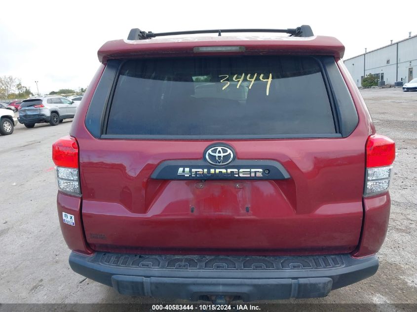 2011 Toyota 4Runner Trail V6 VIN: JTEBU5JR9B5047455 Lot: 40583444