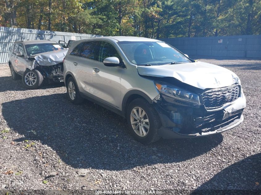 2019 Kia Sorento 3.3L Lx VIN: 5XYPGDA53KG562774 Lot: 40583445