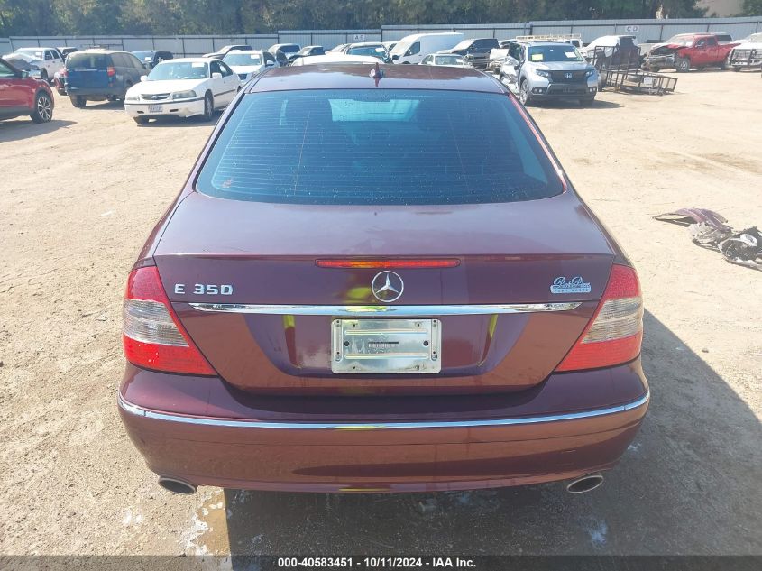 2008 Mercedes-Benz E 350 VIN: WDBUF56X78B343257 Lot: 40583451