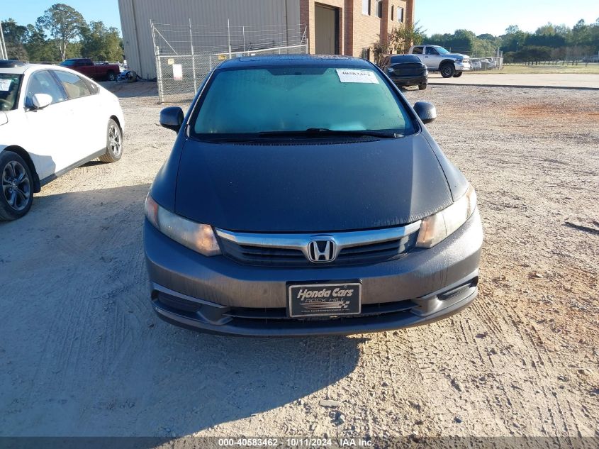 2012 Honda Civic Exl VIN: 2HGFB2F98CH507395 Lot: 40583462