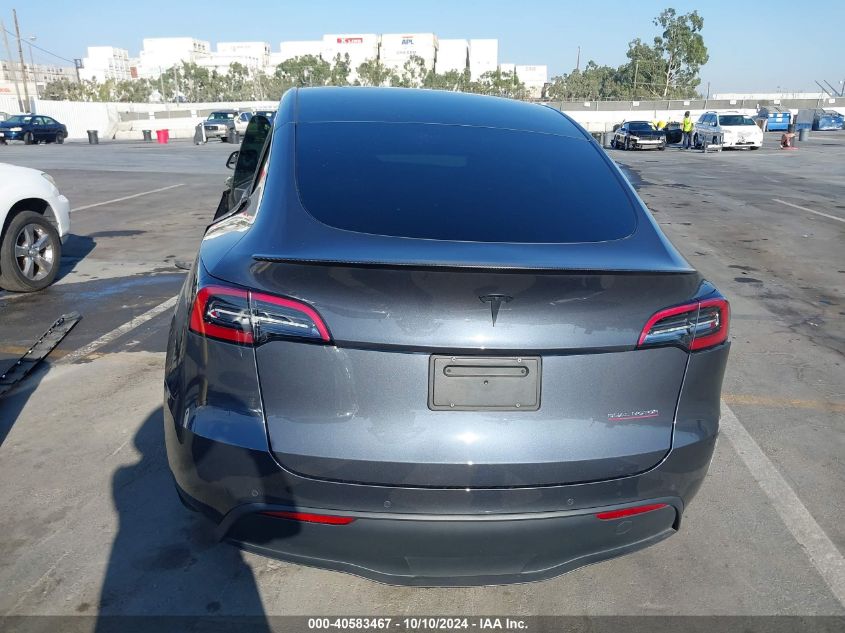 2022 Tesla Model Y Performance Dual Motor All-Wheel Drive VIN: 7SAYGDEF3NF561002 Lot: 40583467