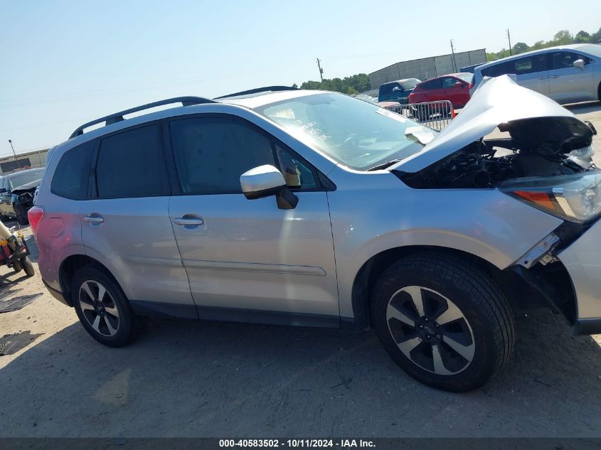 2018 Subaru Forester 2.5I Premium VIN: JF2SJAEC9JG590823 Lot: 40583502