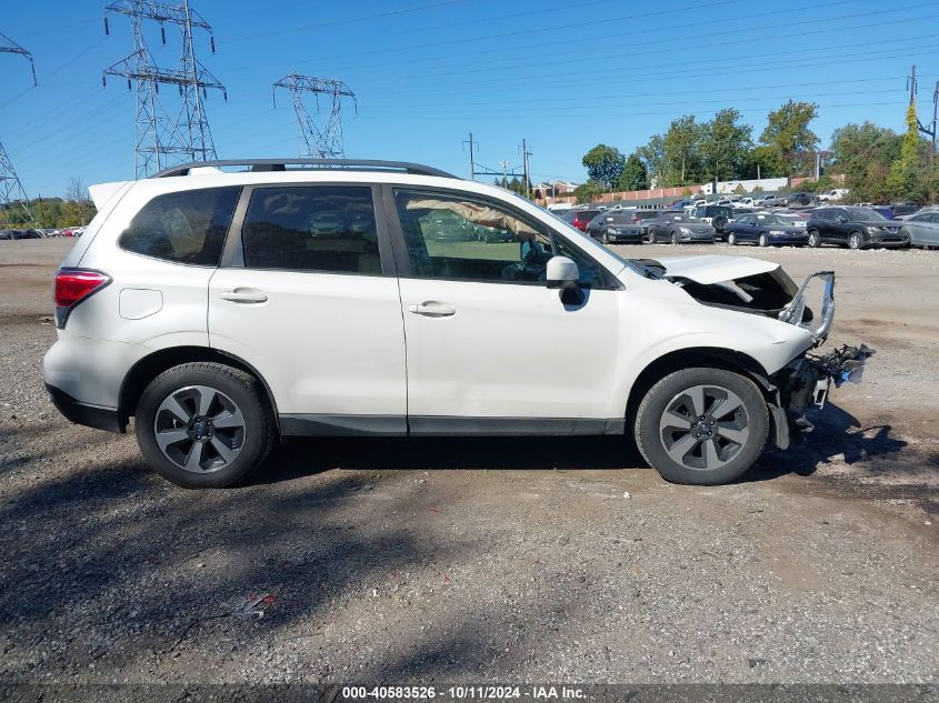 2017 Subaru Forester 2.5I Premium VIN: JF2SJAEC9HH535177 Lot: 40583526