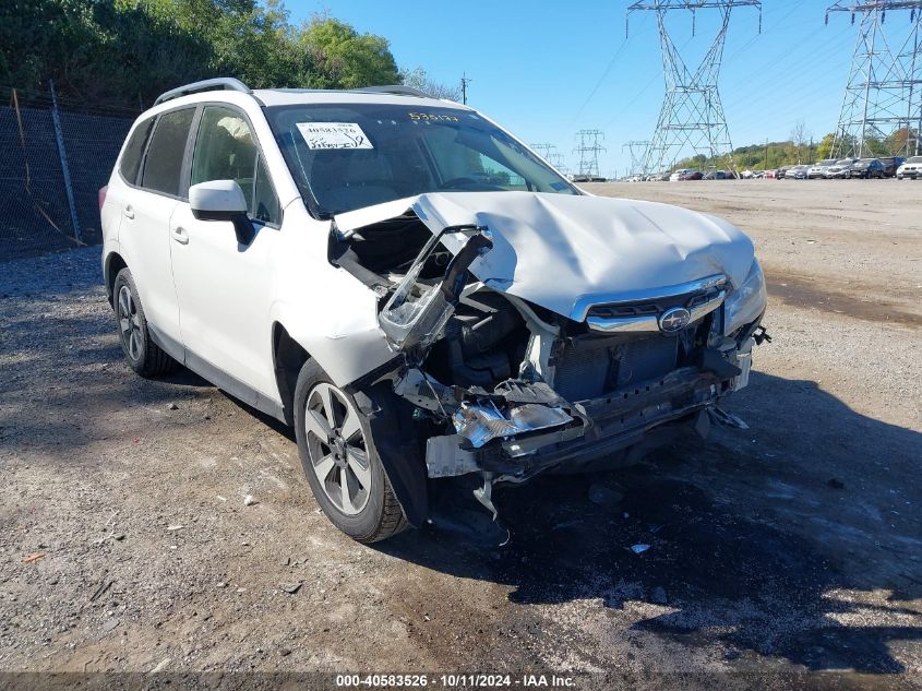 2017 Subaru Forester 2.5I Premium VIN: JF2SJAEC9HH535177 Lot: 40583526