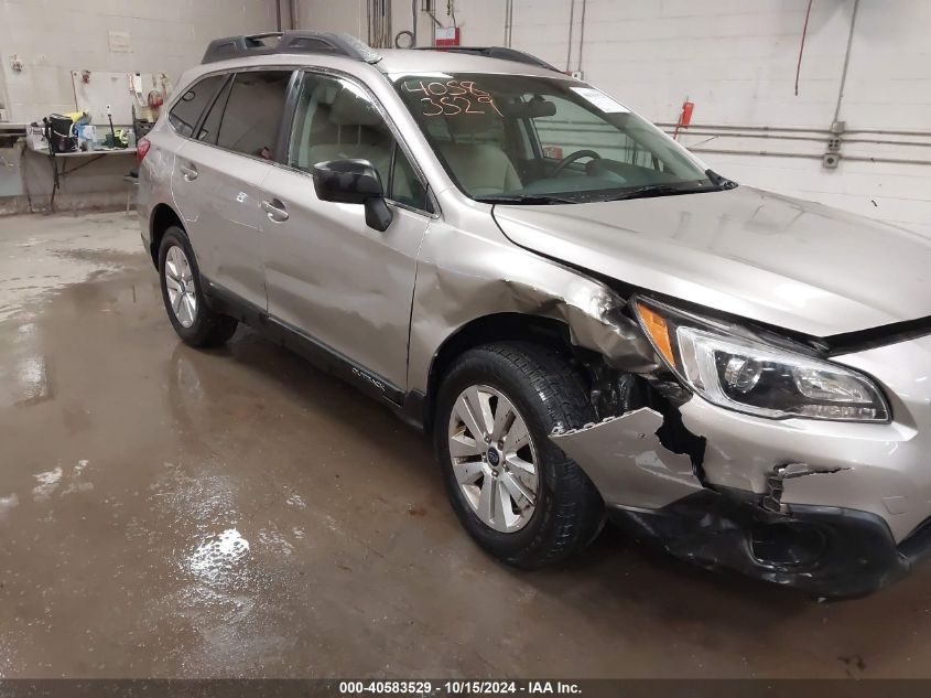 2017 Subaru Outback 2.5I VIN: 4S4BSAAC8H3398744 Lot: 40583529