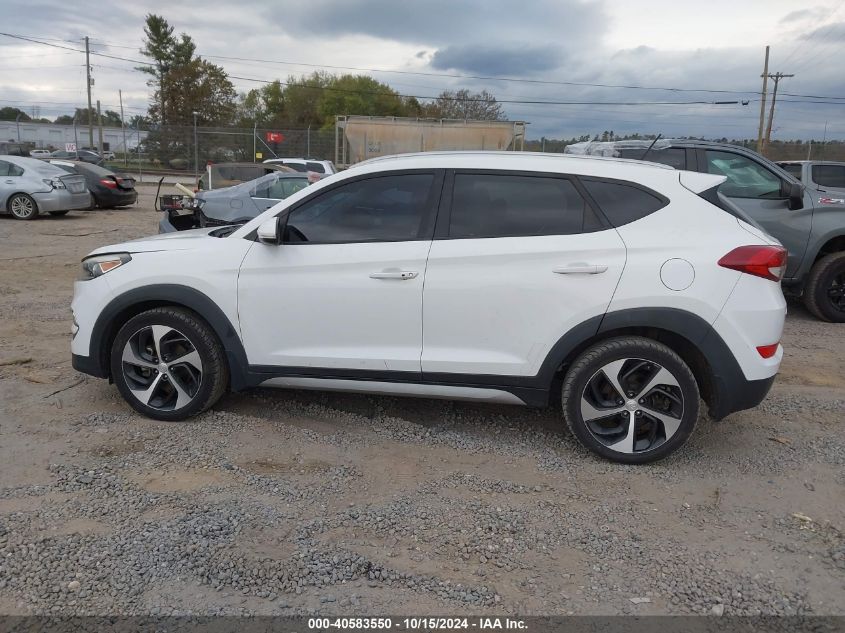 2017 Hyundai Tucson Sport VIN: KM8J3CA21HU310025 Lot: 40583550