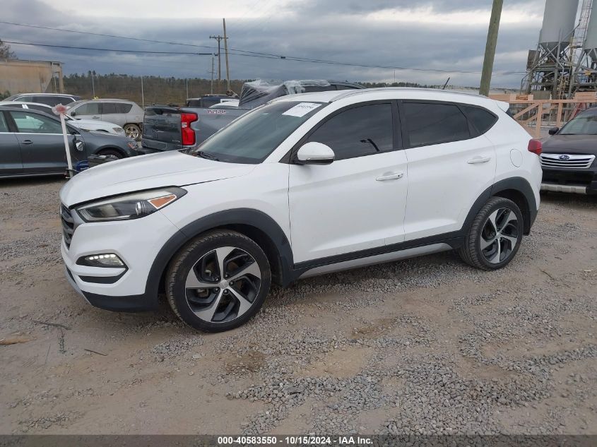 2017 Hyundai Tucson Sport VIN: KM8J3CA21HU310025 Lot: 40583550