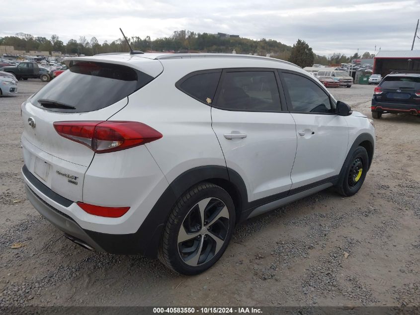 2017 Hyundai Tucson Sport VIN: KM8J3CA21HU310025 Lot: 40583550