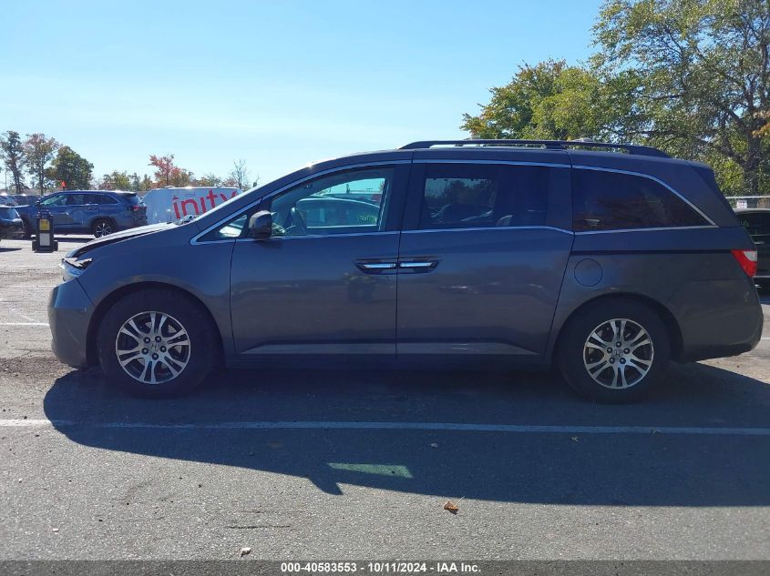 2013 Honda Odyssey Ex-L VIN: 5FNRL5H64DB085338 Lot: 40583553