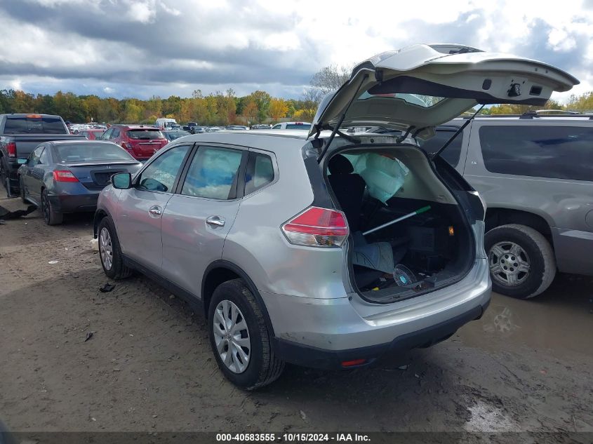 2014 Nissan Rogue S/Sl/Sv VIN: 5N1AT2MV7FC778407 Lot: 40583555