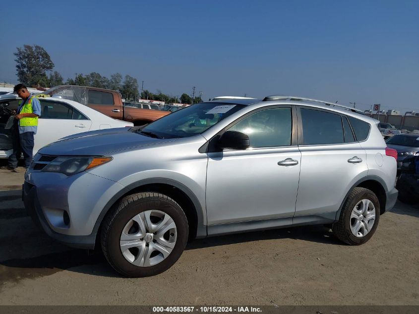 2015 Toyota Rav4 Le VIN: JTMZFREV3FD059589 Lot: 40583567