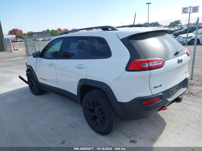 2016 Jeep Cherokee Trailhawk VIN: 1C4PJMBS6GW306001 Lot: 40583577