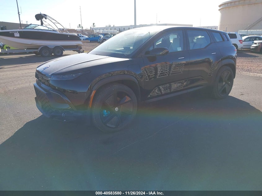 Vin: vcf1zbu29pg002848, lot: 41072539, fisker ocean one 20232