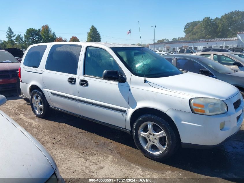 2008 Chevrolet Uplander Ls VIN: 1GNDV23118D187215 Lot: 40583591