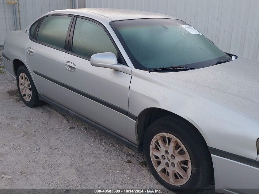 2000 Chevrolet Impala VIN: 2G1WF52E2Y9109343 Lot: 40583599