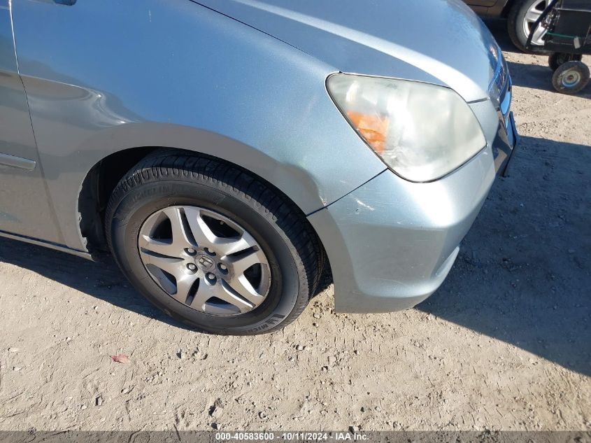 2005 Honda Odyssey Ex-L VIN: 5FNRL38665B056056 Lot: 40583600