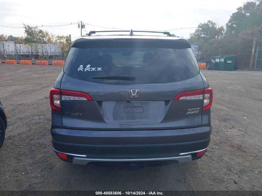 2022 Honda Pilot Touring VIN: 5FNYF6H9XNB004041 Lot: 40583606