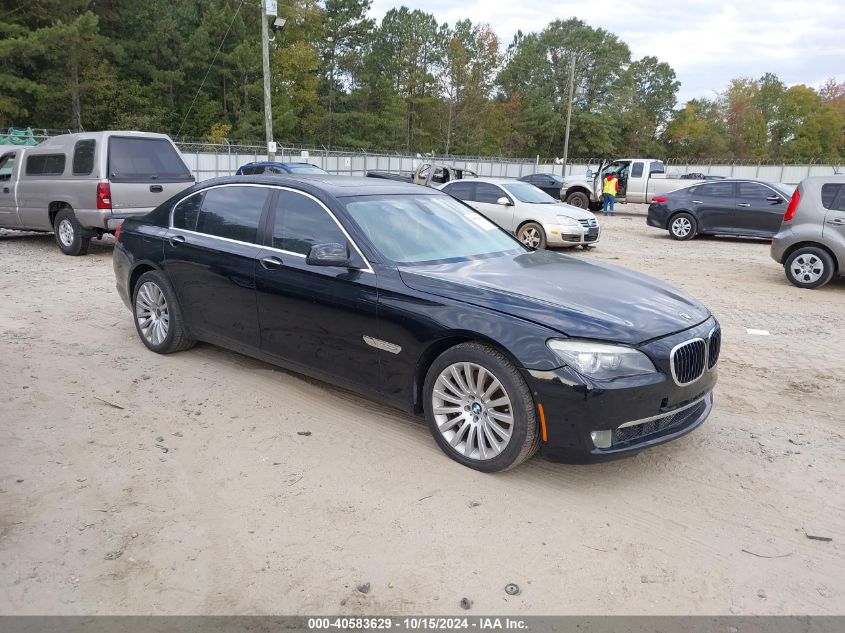 2010 BMW 750Li VIN: WBAKB8C5XACY63054 Lot: 40583629