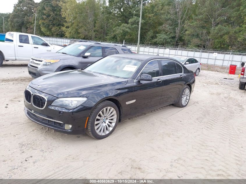 2010 BMW 750Li VIN: WBAKB8C5XACY63054 Lot: 40583629