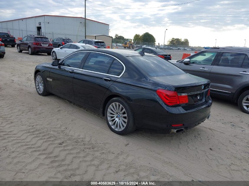 2010 BMW 750Li VIN: WBAKB8C5XACY63054 Lot: 40583629