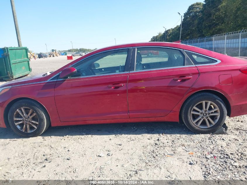 2015 HYUNDAI SONATA SE - 5NPE24AF7FH207099