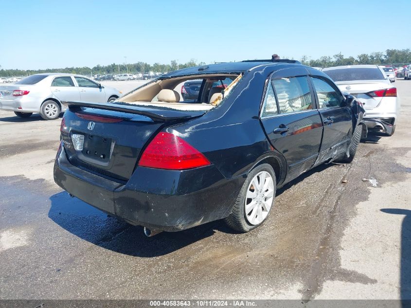 1HGCM66526A025901 2006 Honda Accord 3.0 Ex