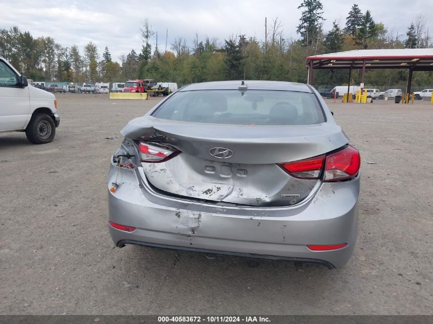 5NPDH4AE7FH644098 2015 Hyundai Elantra Limited