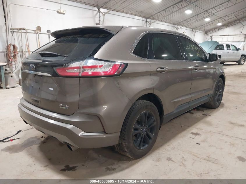 2019 Ford Edge Sel VIN: 2FMPK4J98KBB86252 Lot: 40583685