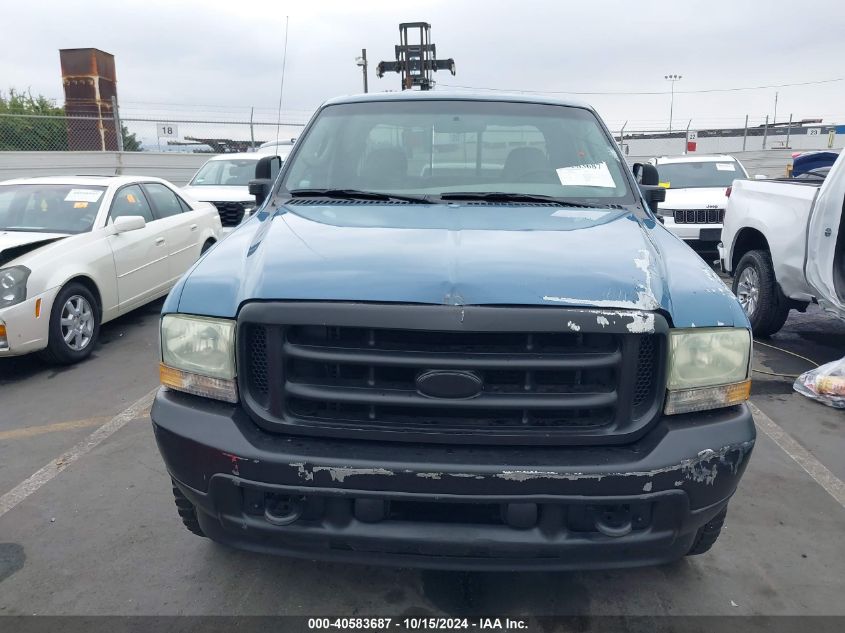 2004 Ford F-250 Lariat/Xl/Xlt VIN: 1FTNW20L74EA69268 Lot: 40583687