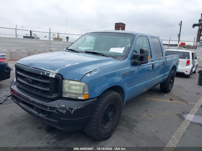 2004 Ford F-250 Lariat/Xl/Xlt VIN: 1FTNW20L74EA69268 Lot: 40583687